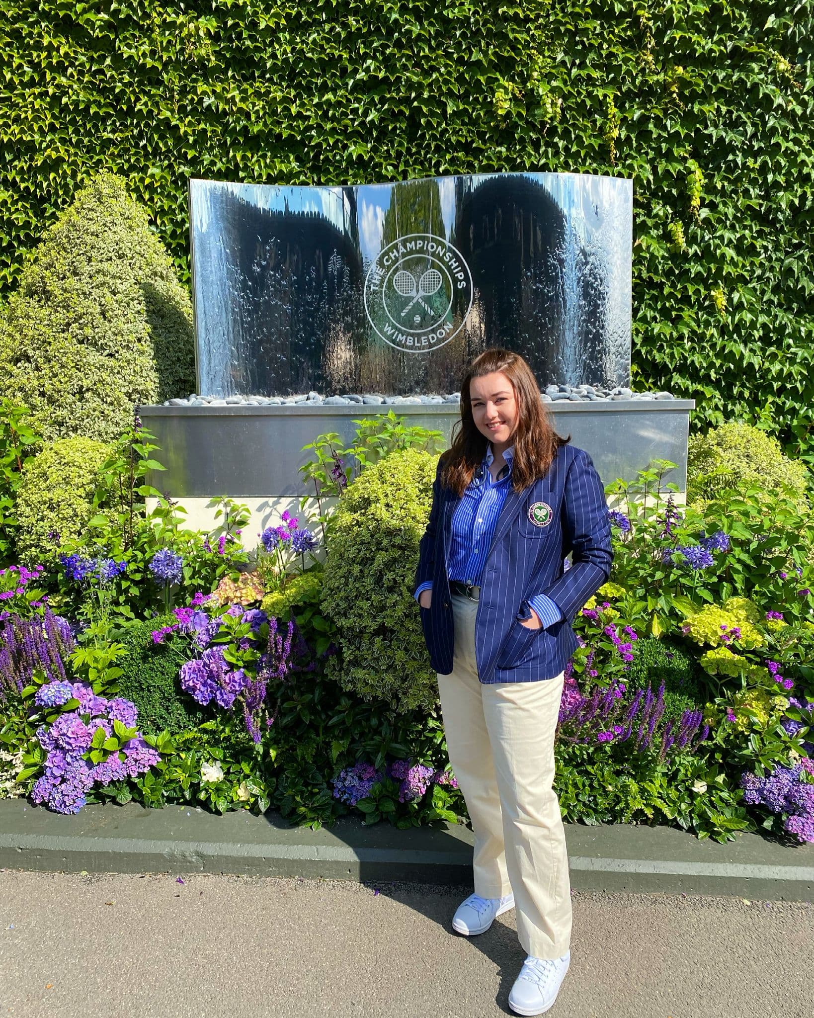 Sophie at Wimbledon